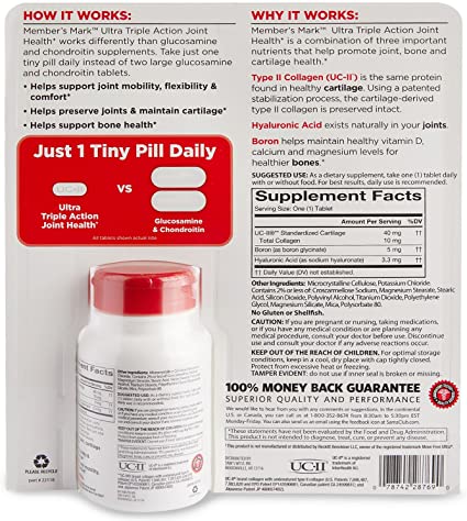 Member's Mark Ultra Triple Action Joint Health