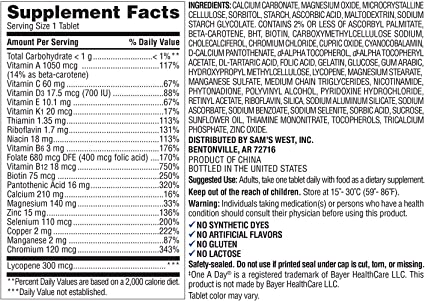 Member's Mark Men's Daily Multivitamin