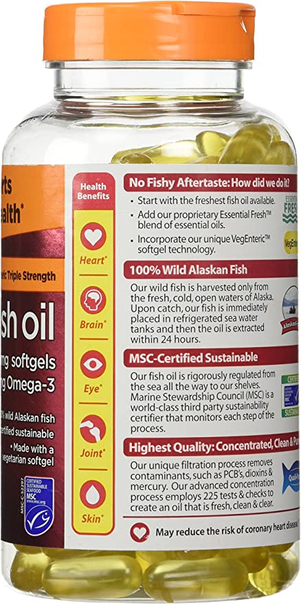 Members Mark Triple Strength Fish Oil 1400mg - 150 Ct