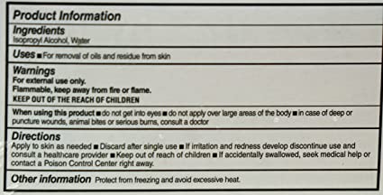 Member's Mark Sterile Alcohol Swabs, Twin Pack: