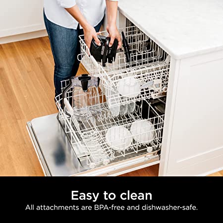 Ninja BL610 Professional 72 Oz Countertop Blender with 1000-Watt Base and Total Crushing Technology for Smoothies, Ice and Frozen Fruit, Black