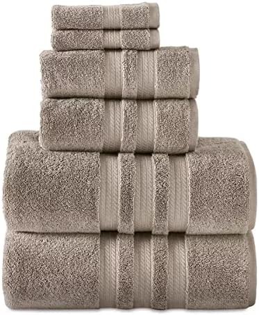 Member Mark 100% Cotton Hotel Premier Collection Luxury Bath Towel Bundle (Assorted Colors) (Acorn, Bundle)