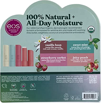 eos Best of eos Lip Balm, 9 Sticks