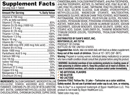 Member's Mark Women's Daily Multivitamin