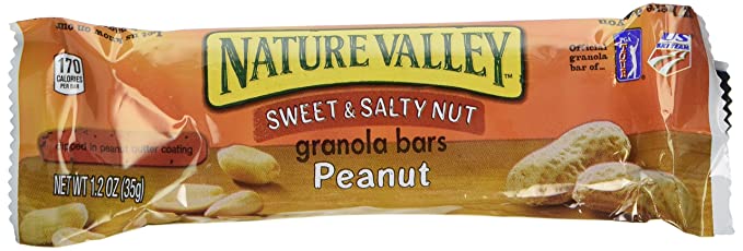 Nature Valley 1.2 Ounce Sweet and Salty Peanut Granola Bars 48 Count Value Box