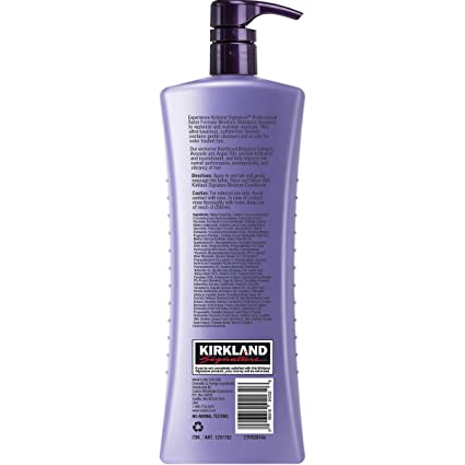 Kirkland Signature Professional Salon Formula Moisture Shampoo & Conditioner 33.8fl oz 1 litter