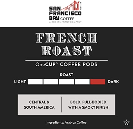 San Francisco Bay French Roast Coffee, OneCup Single Serve, 100 ct