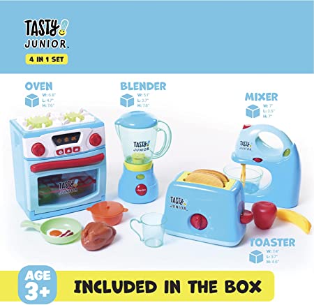 Tasty Junior Mini Chef 4-in-1 Playset