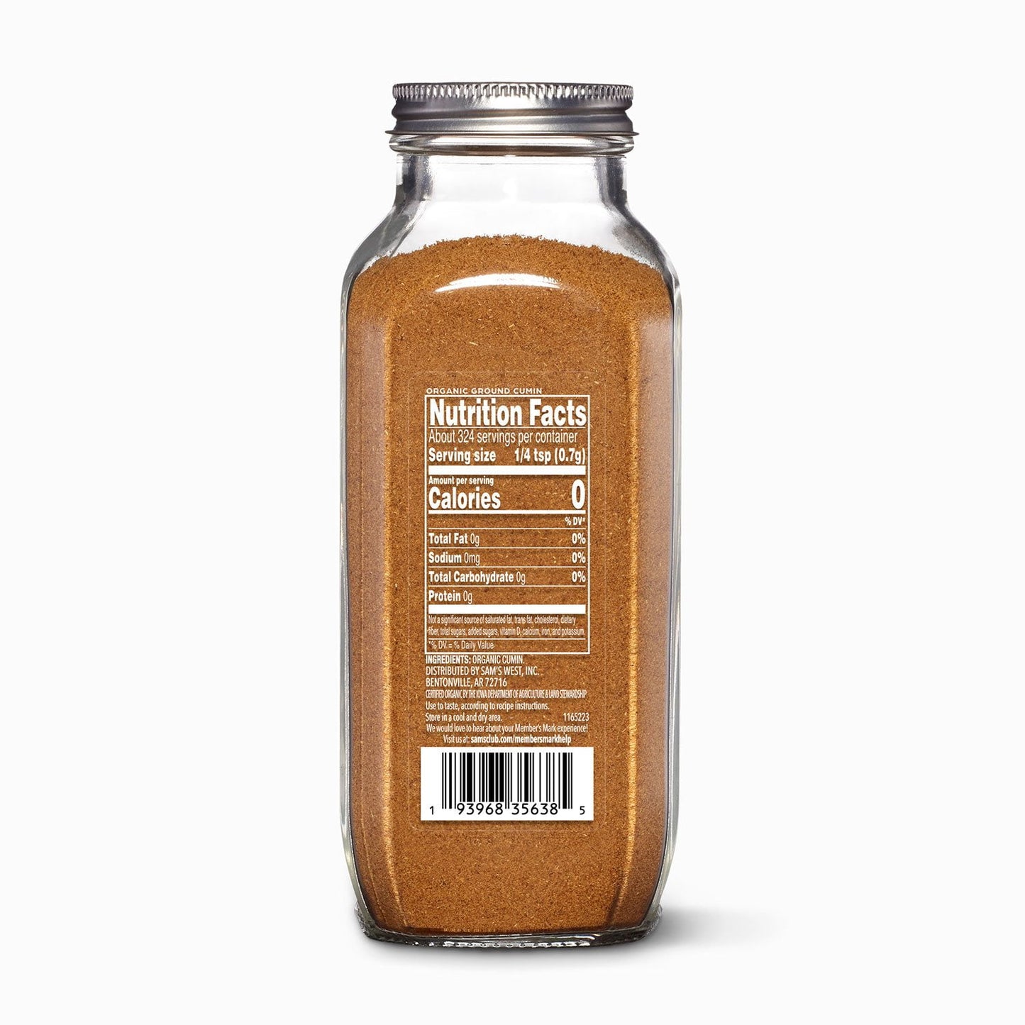 Member's Mark Organic Ground Cumin, 8 oz.