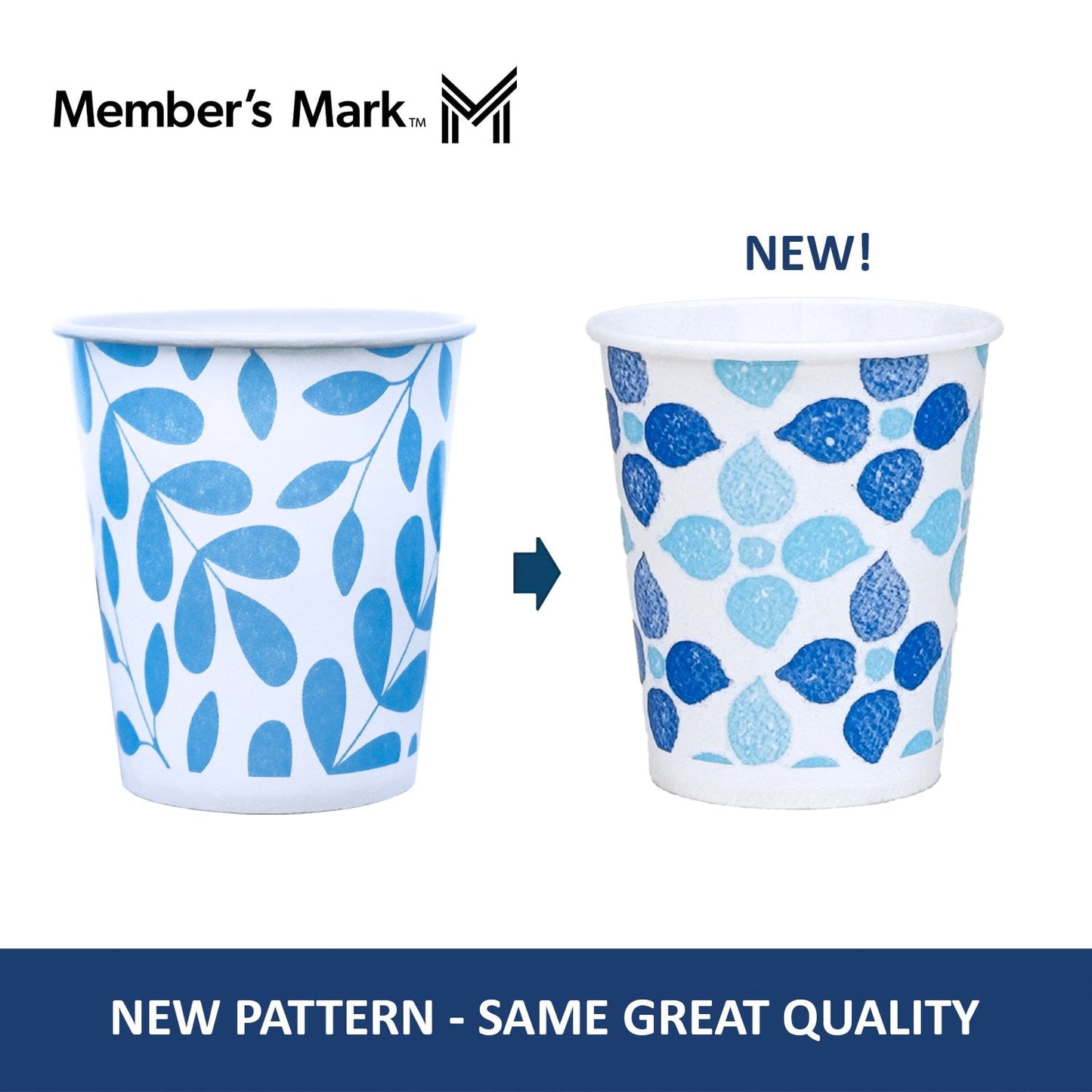 Member's Mark Printed Paper Bath Cold Cup 5 oz., 450 ct.