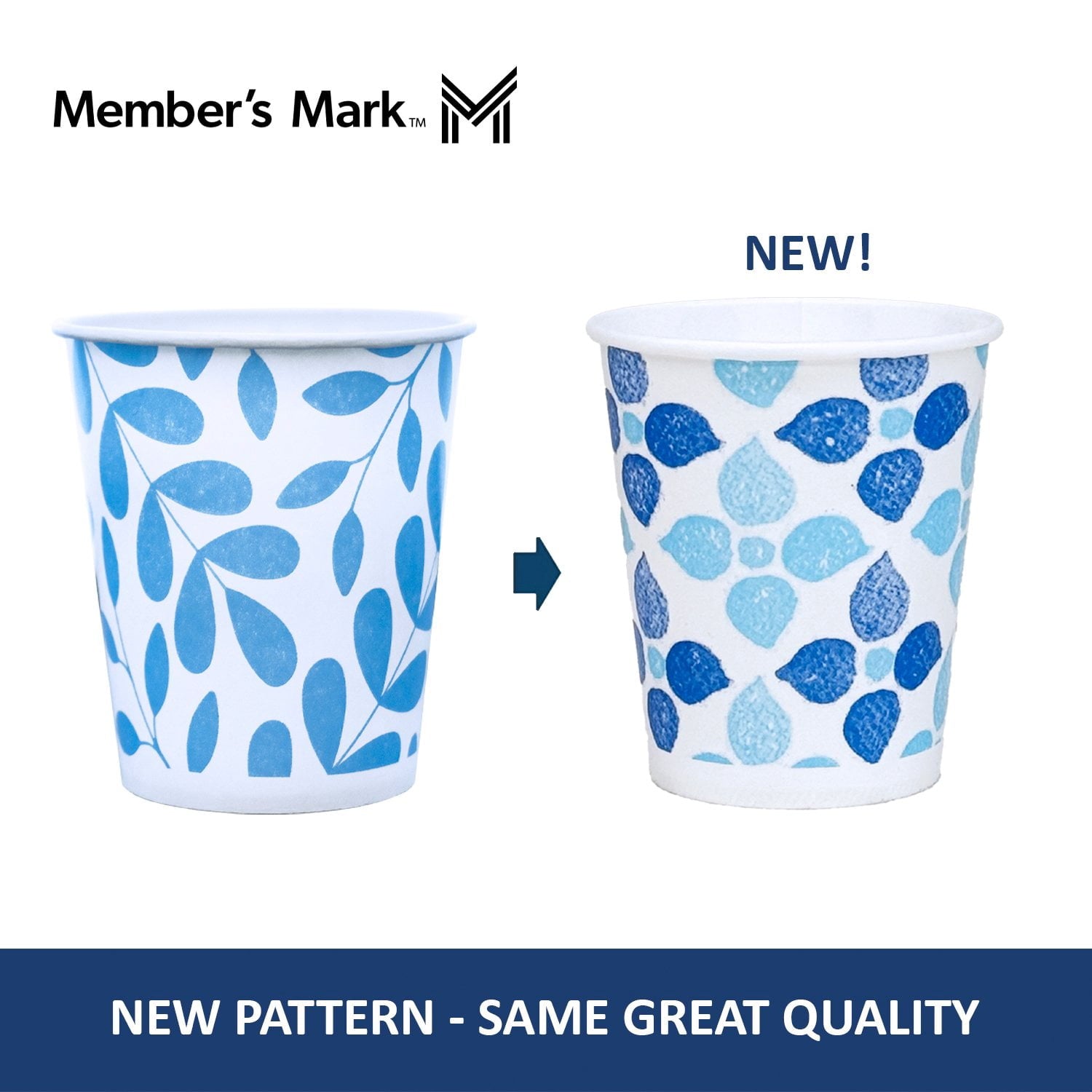 Member's Mark Printed Paper Bath Cold Cup 5 oz., 450 ct.