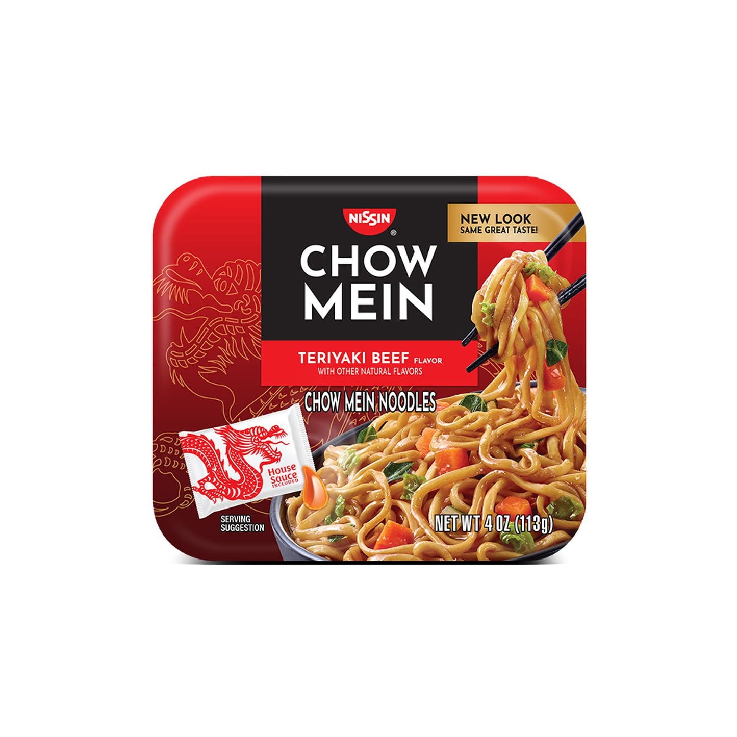 Nissin Chow Mein Club Pack, 4 oz., 8 pk.