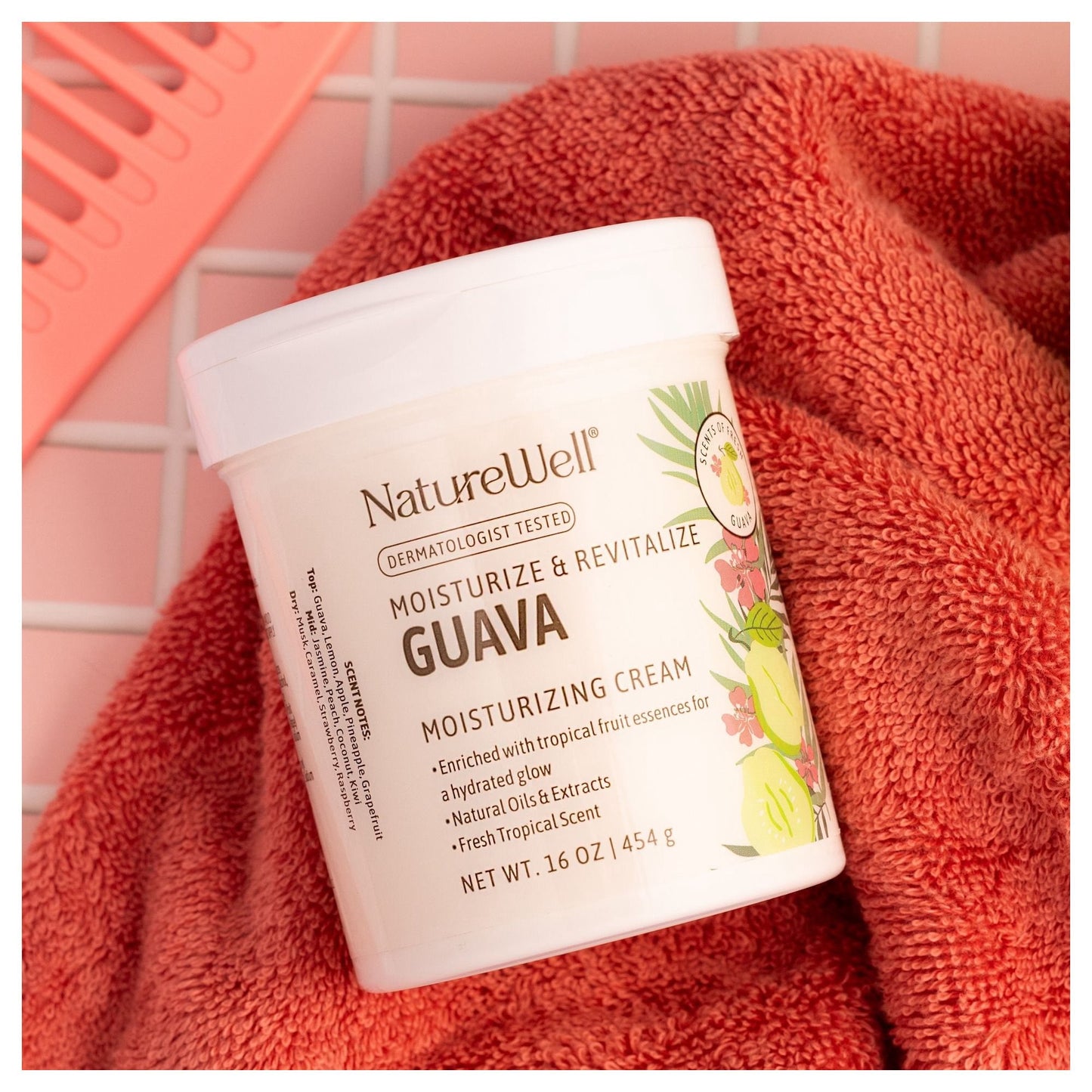 NatureWell Guava Moisturizing Cream, 16 oz., 2 pk.
