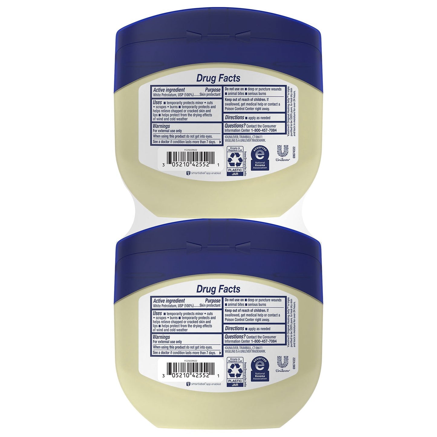 Vaseline Original Petroleum Jelly, 2 pk., 13 oz.