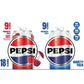 Pepsi Prebiotic Cola Club Variety Pack, 12 fl. oz., 18 pk.