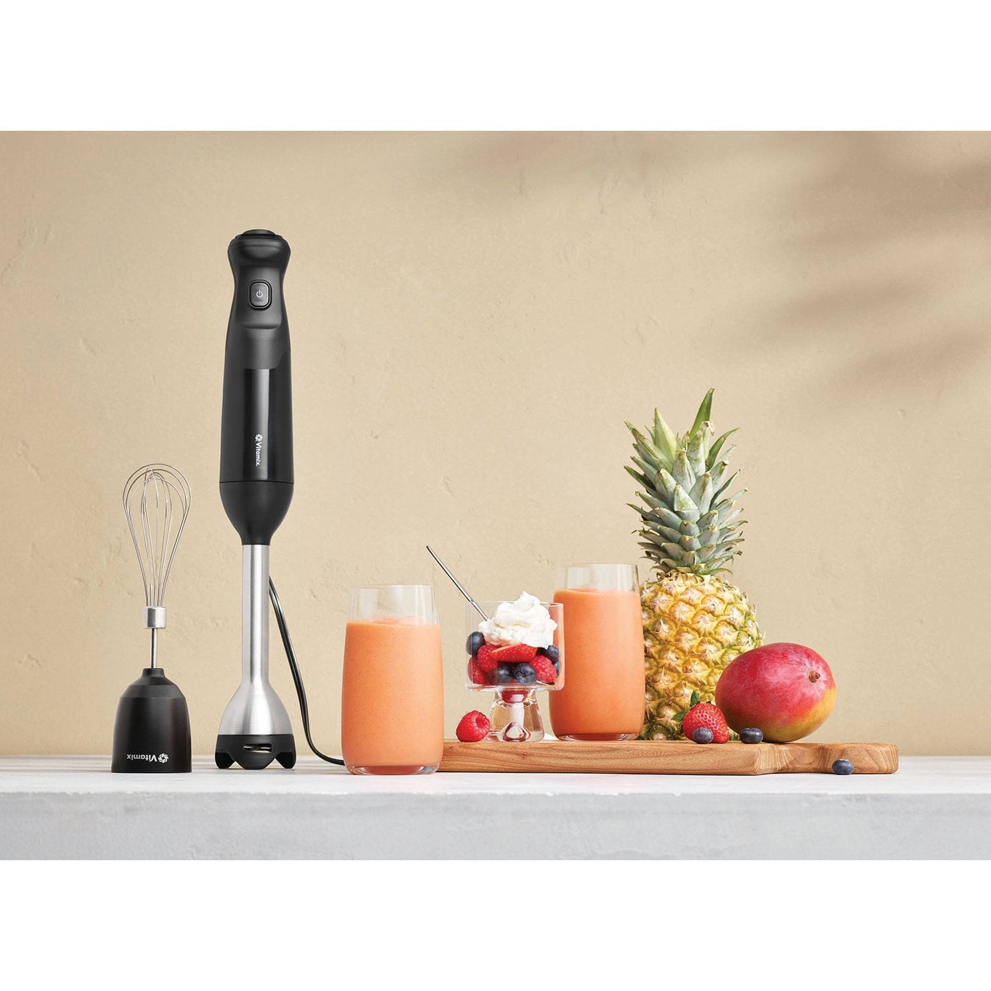 Vitamix 2-Speed Immersion Blender + Whisk Attachment