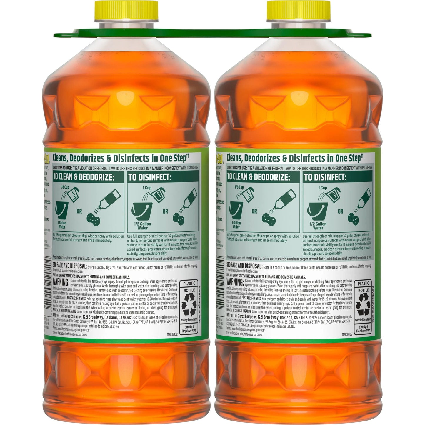 Pine-Sol Multi-Surface Cleaner, Pine Scent, 2 ct., 120 fl. oz.