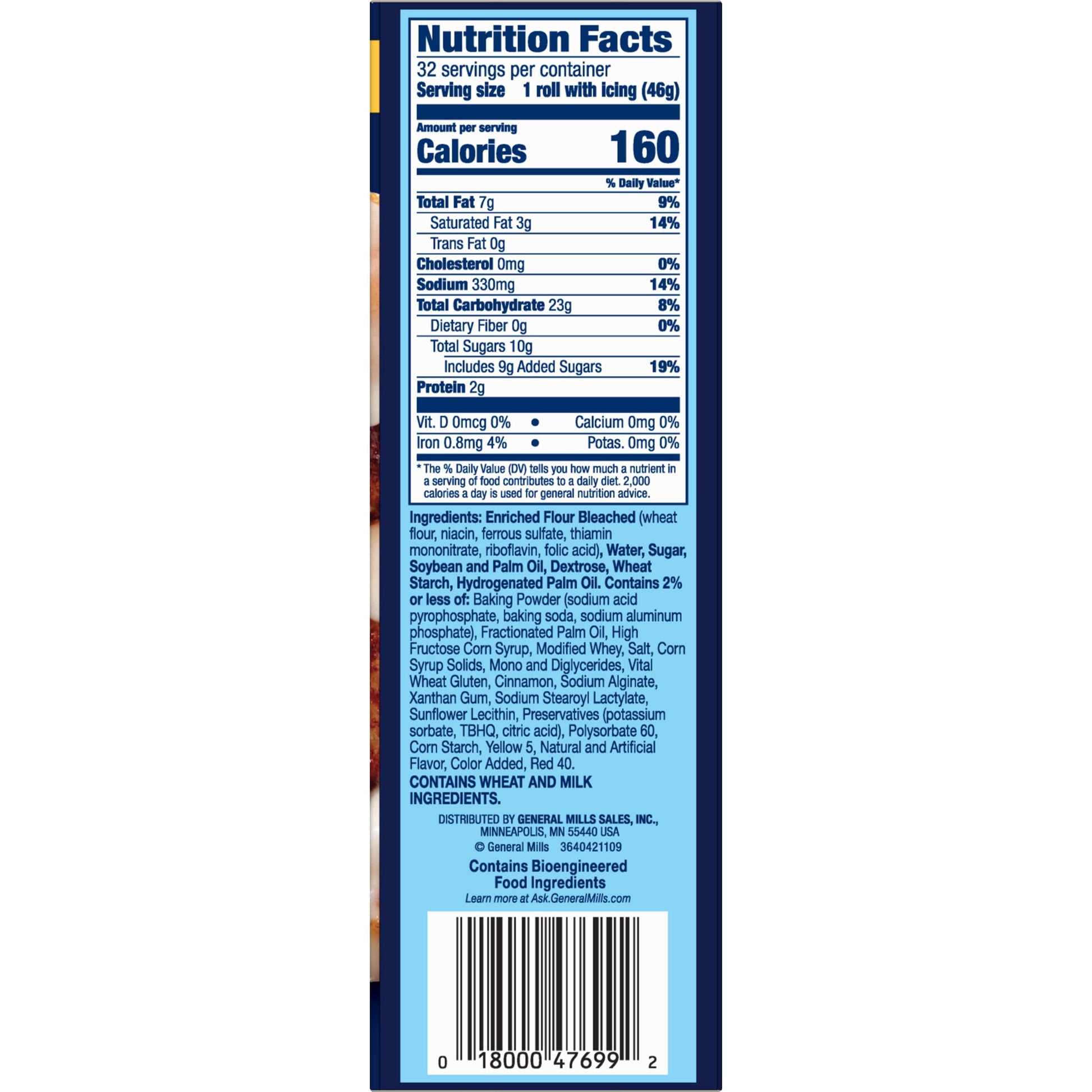 Pillsbury Cinnamon Rolls with Cinnabon Icing 13 oz., 4 pk.