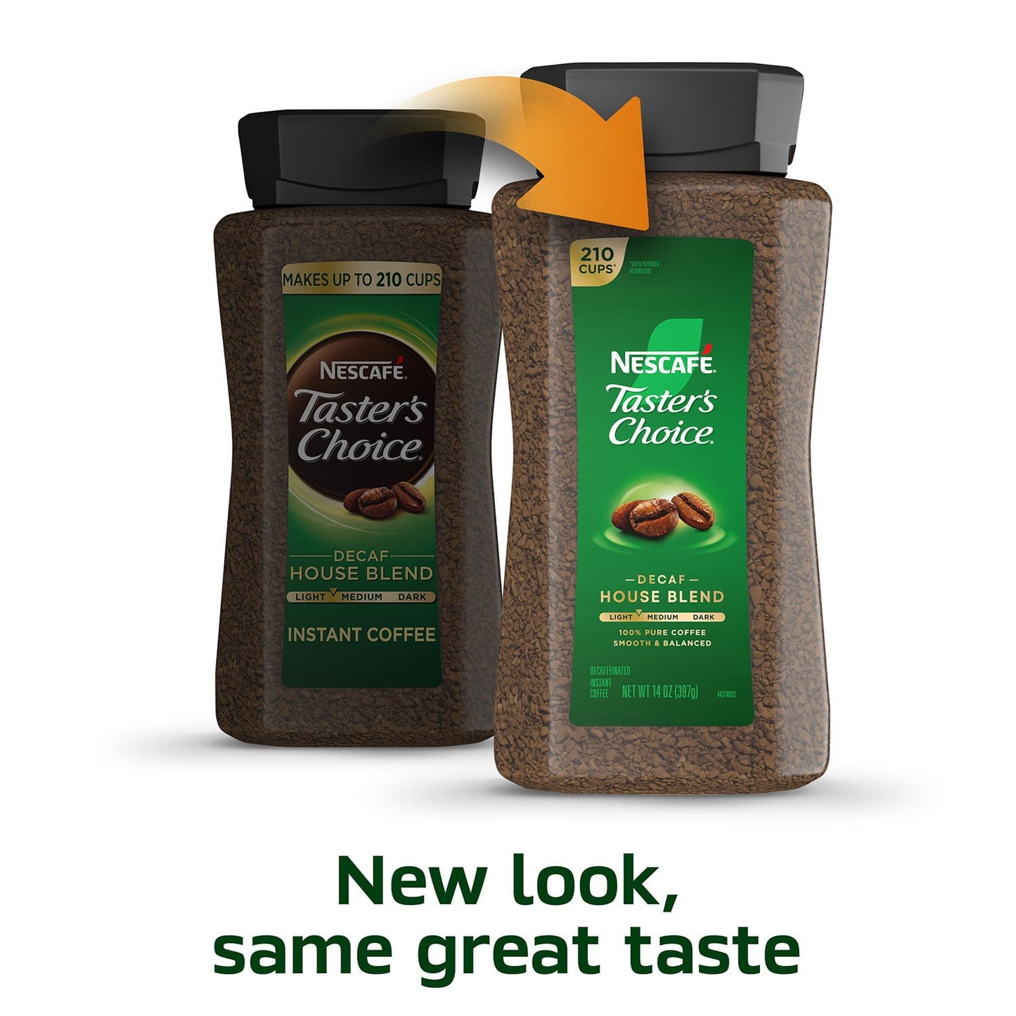 Nescafé Taster's Choice Decaf House Blend Instant Coffee, 14 oz.