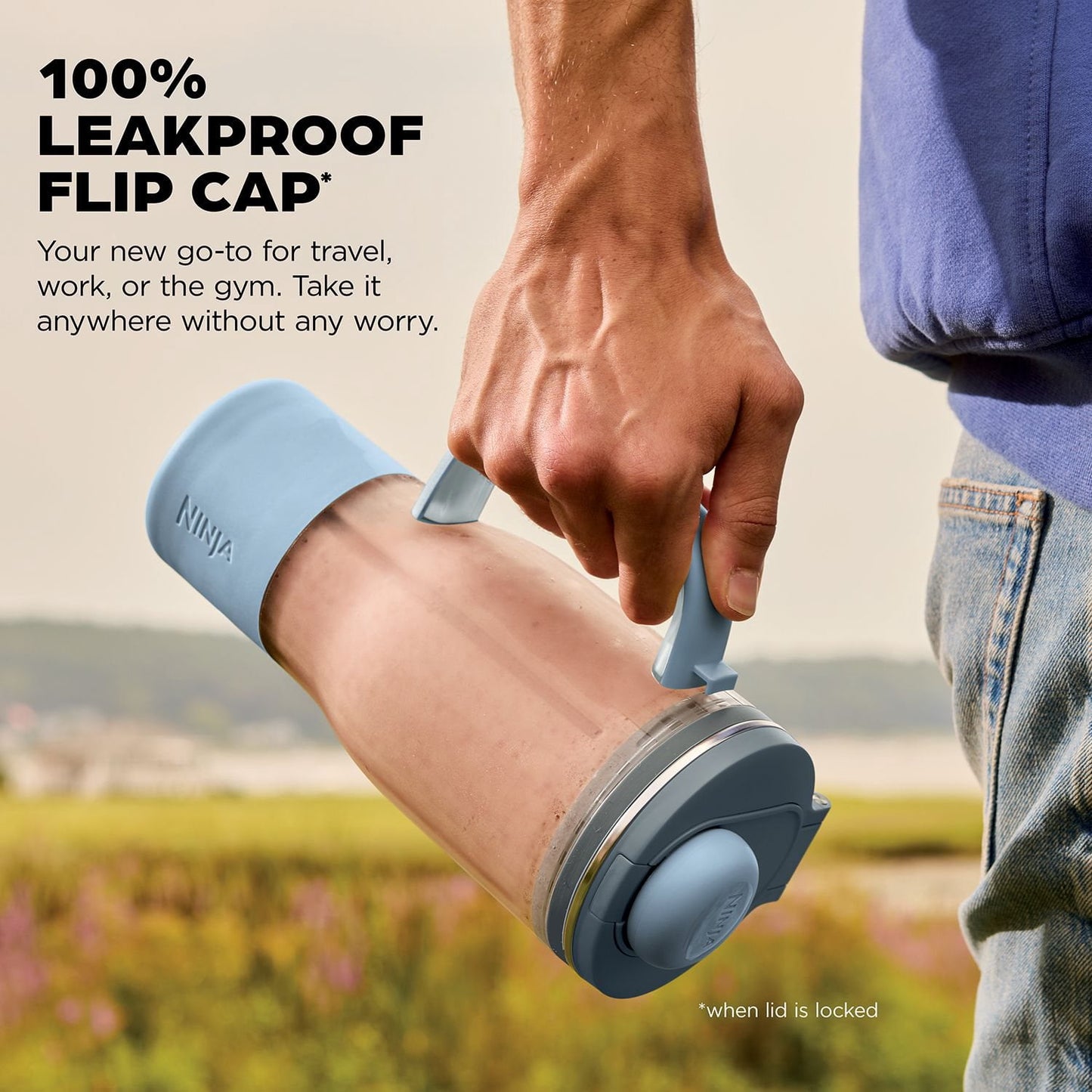 Ninja BlendBOSS™ Tumbler Blender with 26oz Travel Tumbler