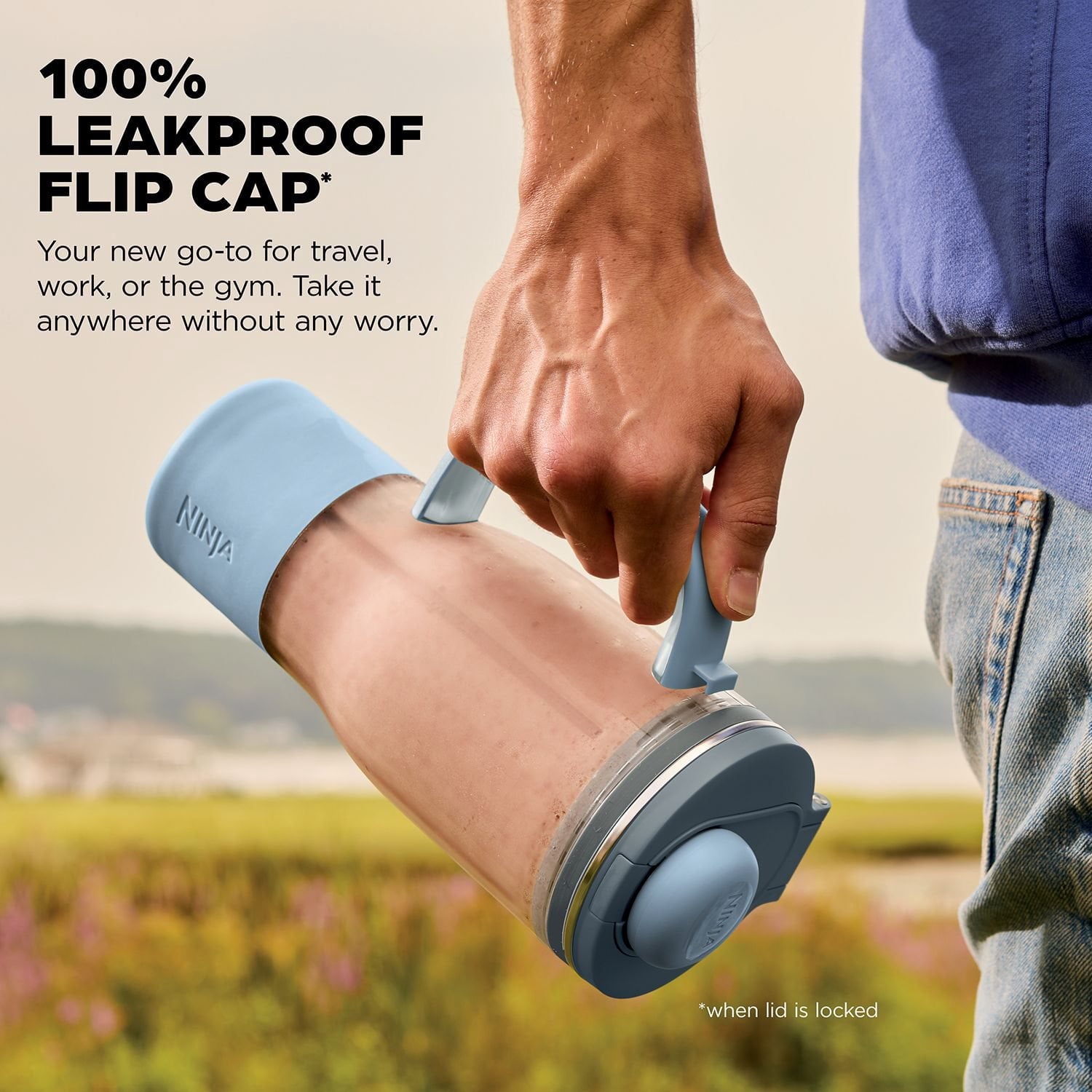 Ninja BlendBOSS™ Tumbler Blender with 26oz Travel Tumbler