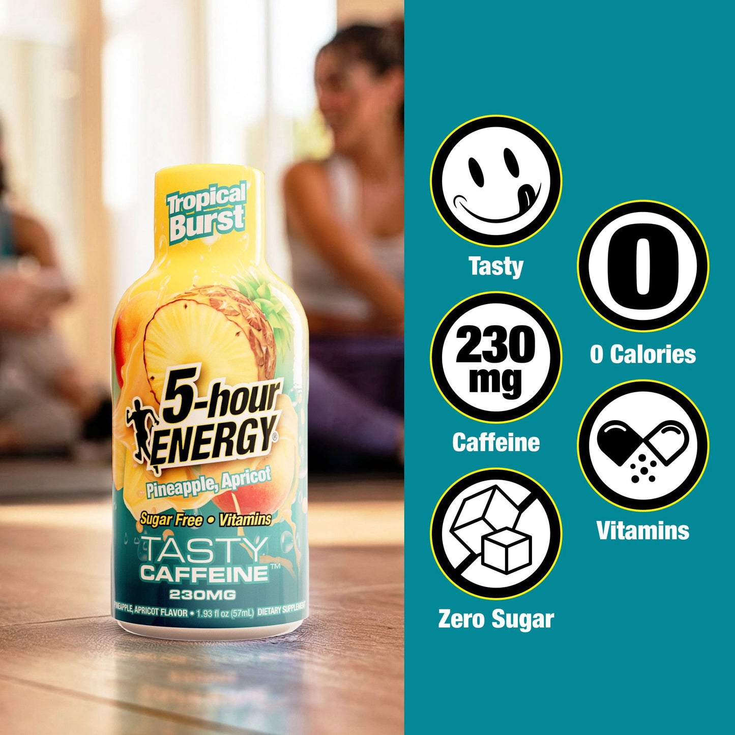 5-hour ENERGY Shot, Extra Strength, Tropical Burst 1.93 oz., 24 pk.