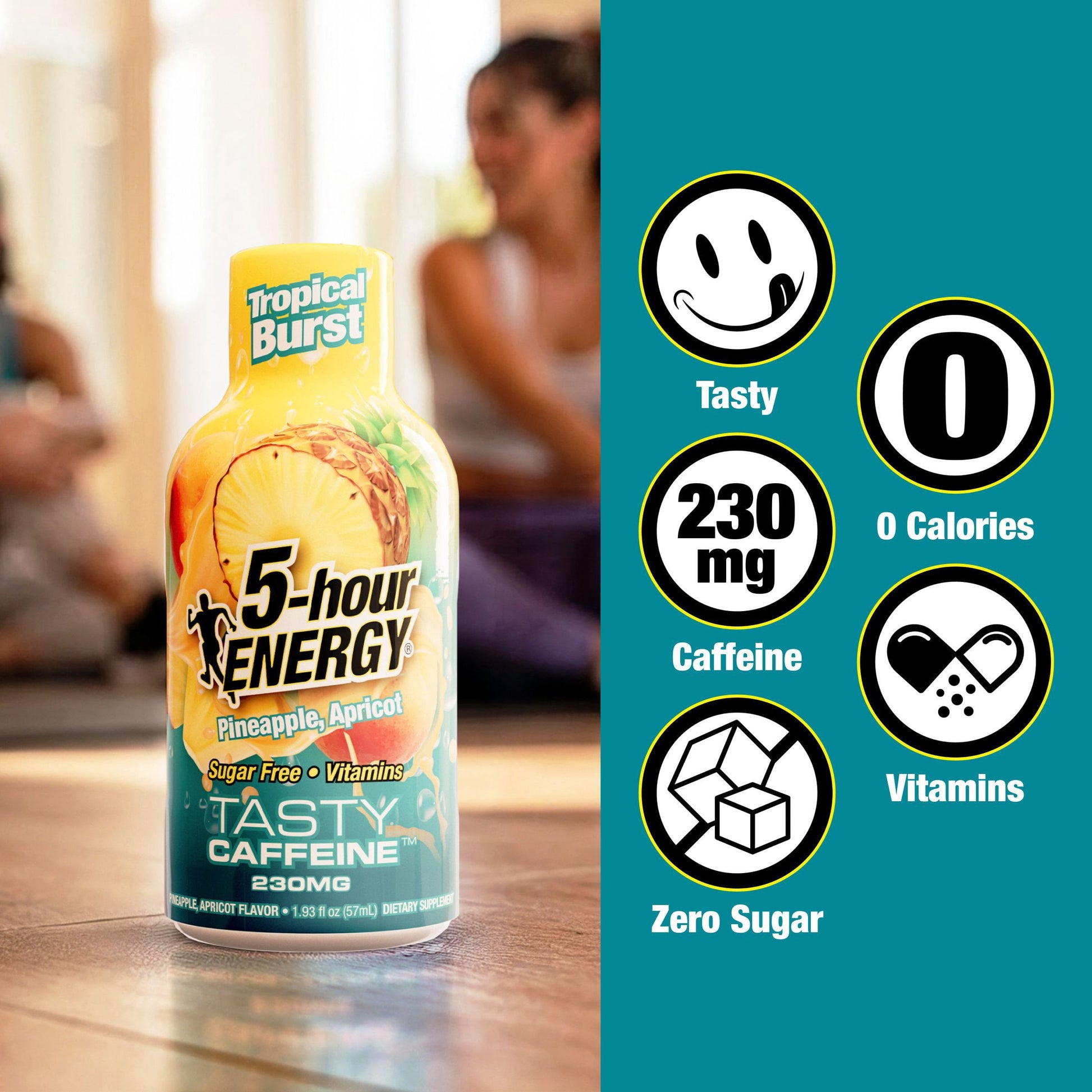 5-hour ENERGY Shot, Extra Strength, Tropical Burst 1.93 oz., 24 pk.
