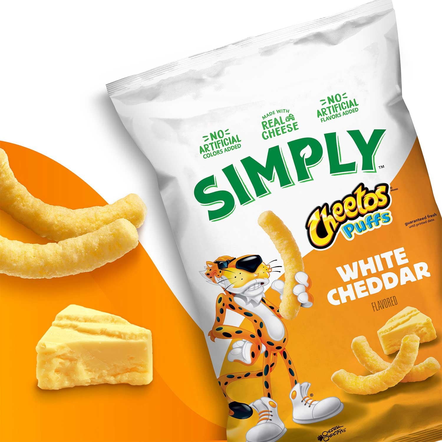 Simply Cheetos White Cheddar Puffs, 12.5 oz.