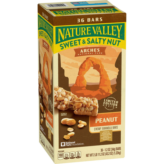 Nature Valley Sweet & Salty Nut Peanut Granola Bars, 36 ct.