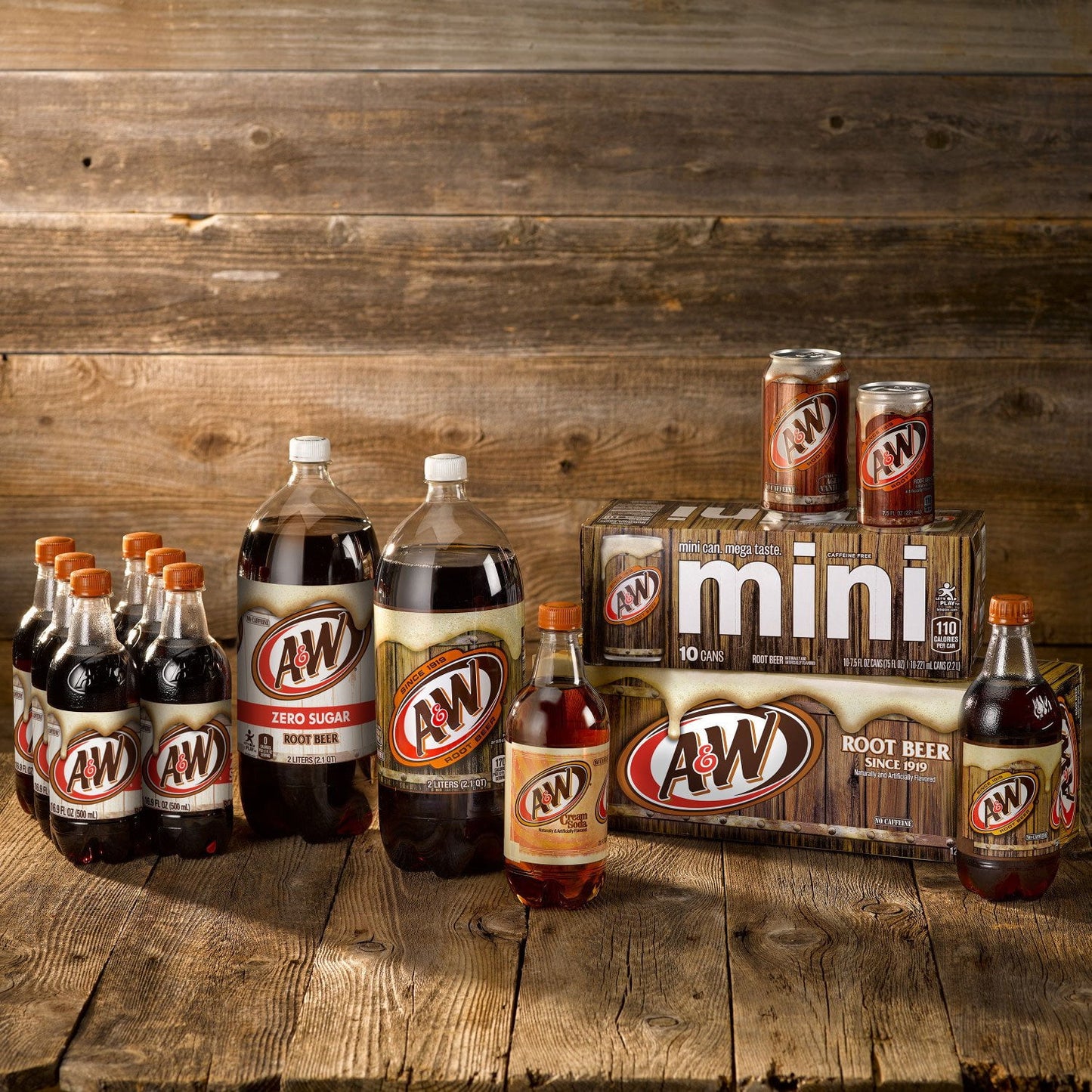 A&W Root Beer Soda 12 fl. oz., 36 pk.