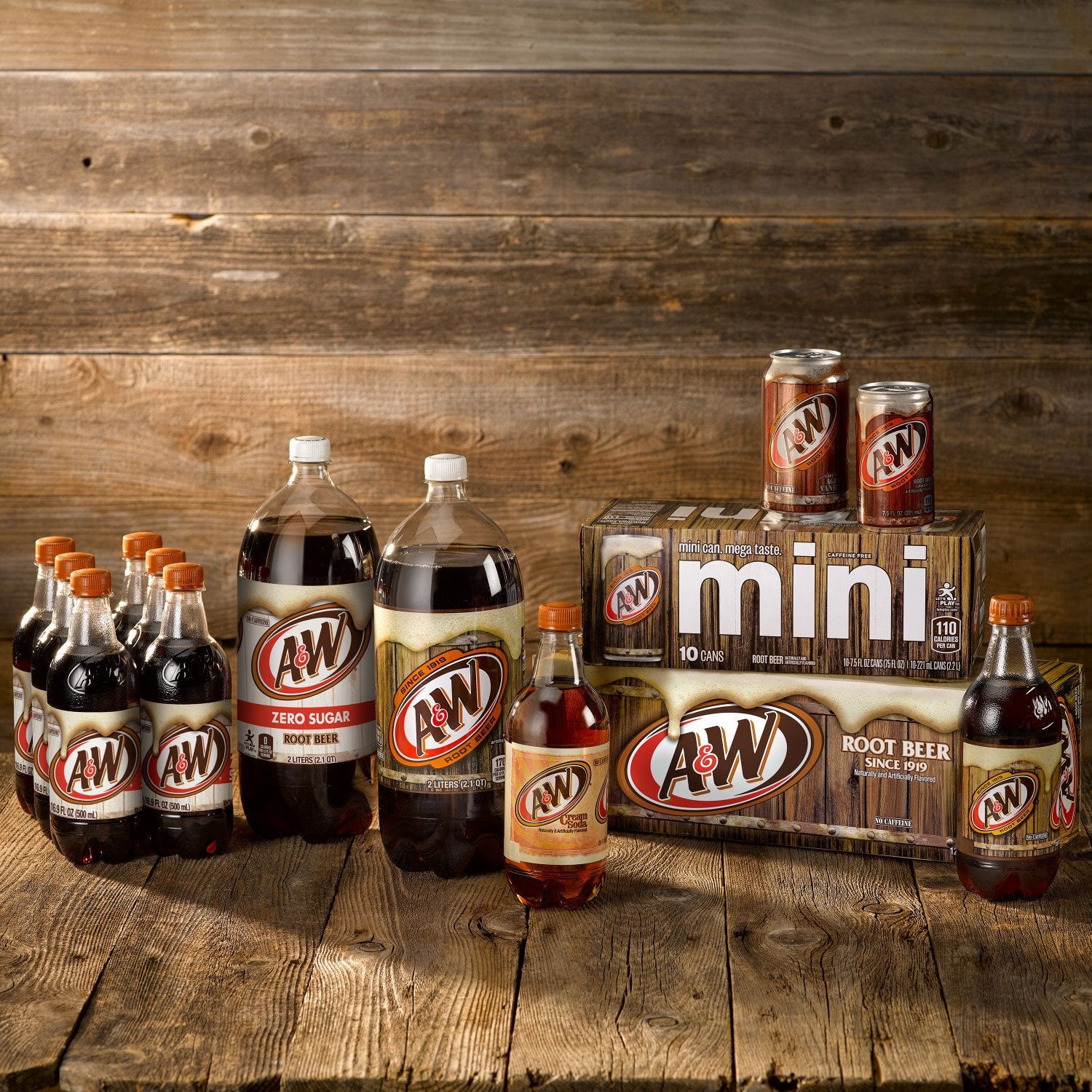 A&W Root Beer Soda 12 fl. oz., 36 pk.
