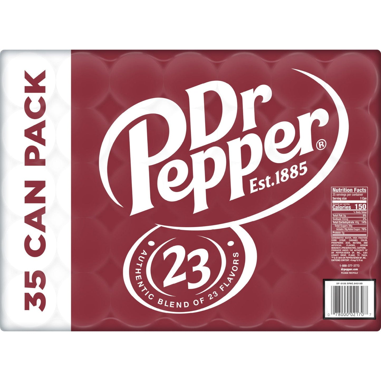 Dr Pepper 12 fl. oz. cans, 35 pk.