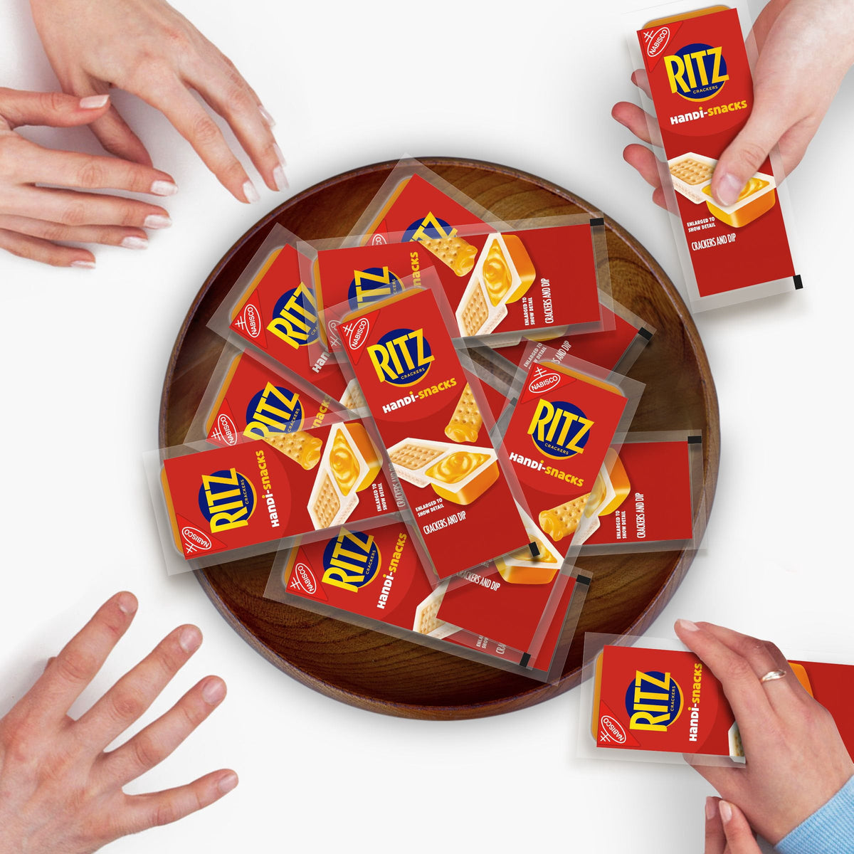 RITZ Handi-Snacks Crackers and Cheese Dip, 0.95 oz., 30 pk.