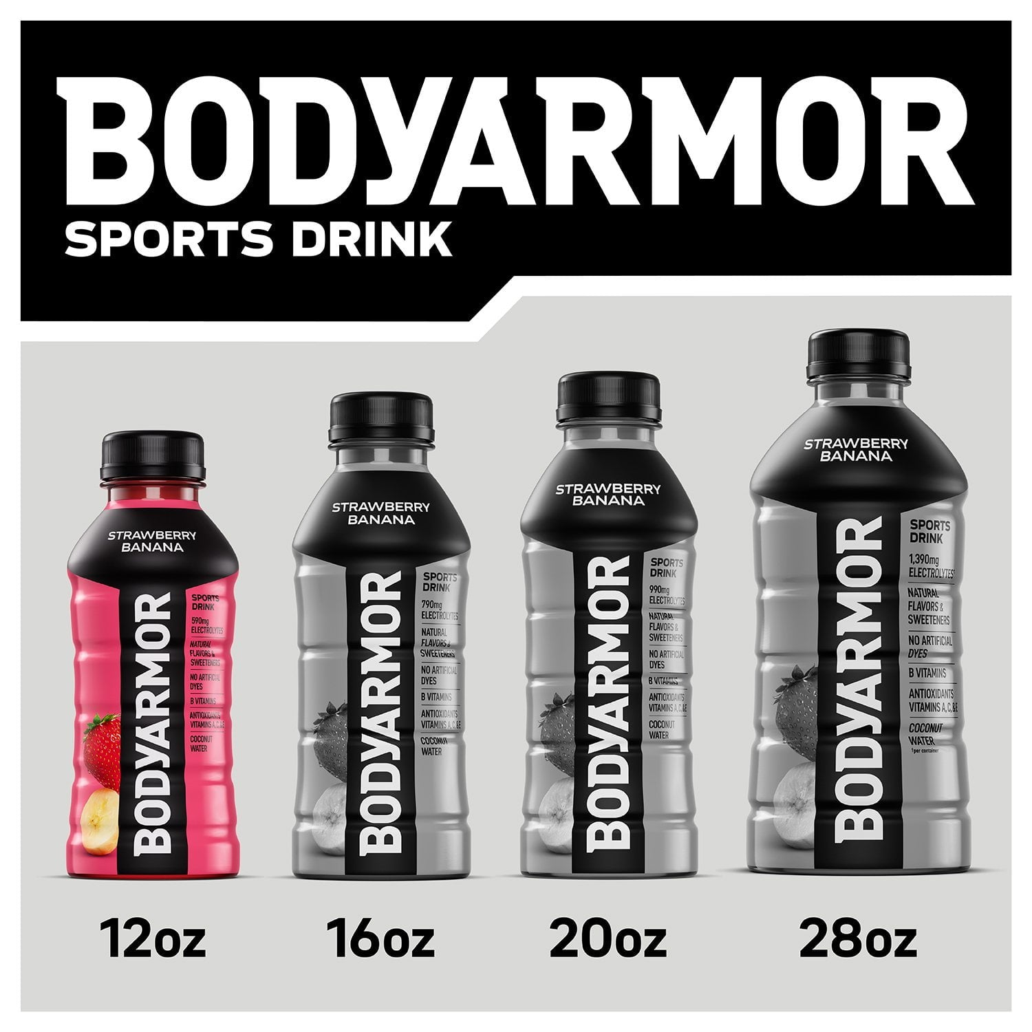 BODYARMOR Sports Drink Variety Pack 12 fl. oz., 24 pk.