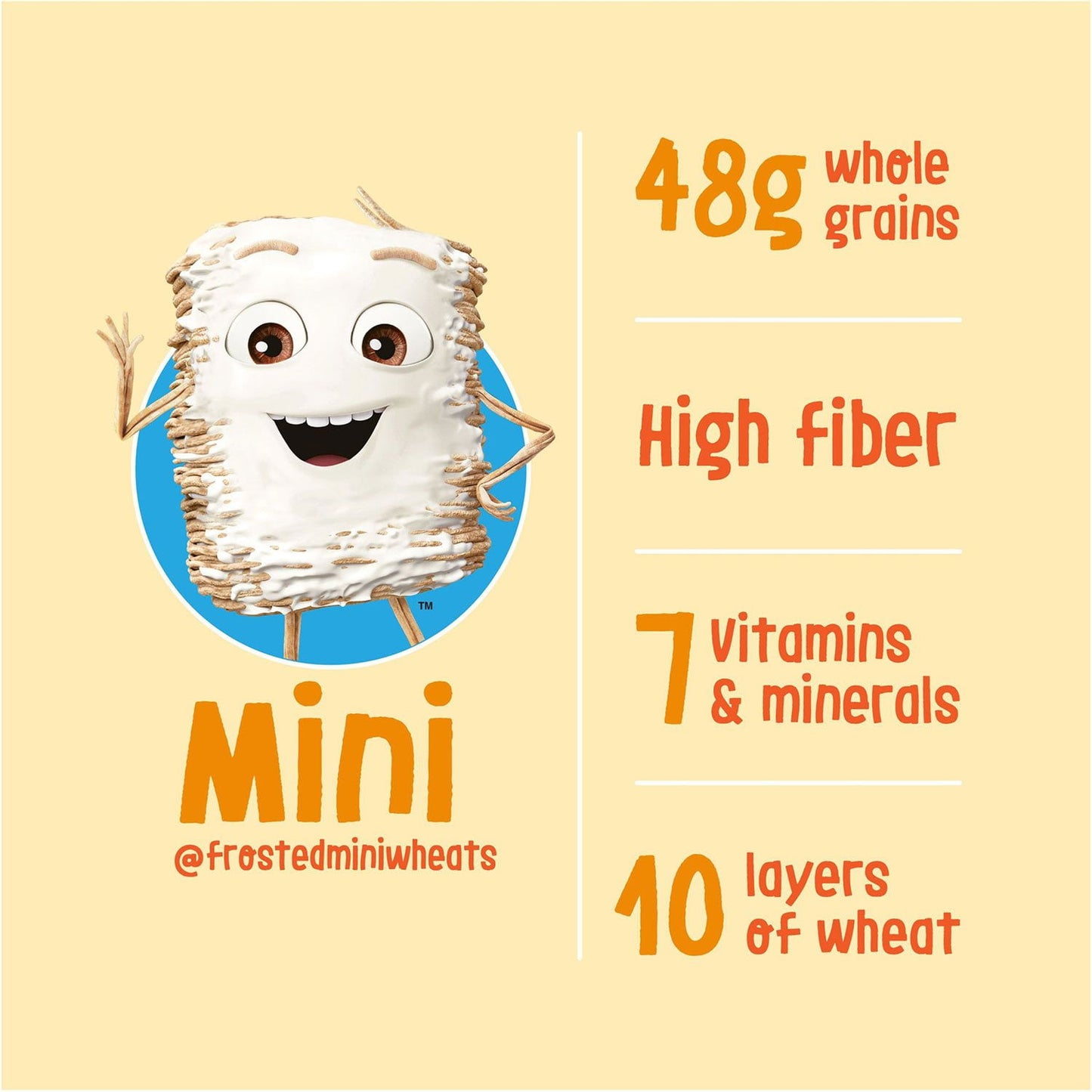 Frosted Mini-Wheats Cereal, 55 oz.