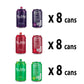 bubly Sparkling Water Variety Pack, 12 fl. oz., 24 pk.