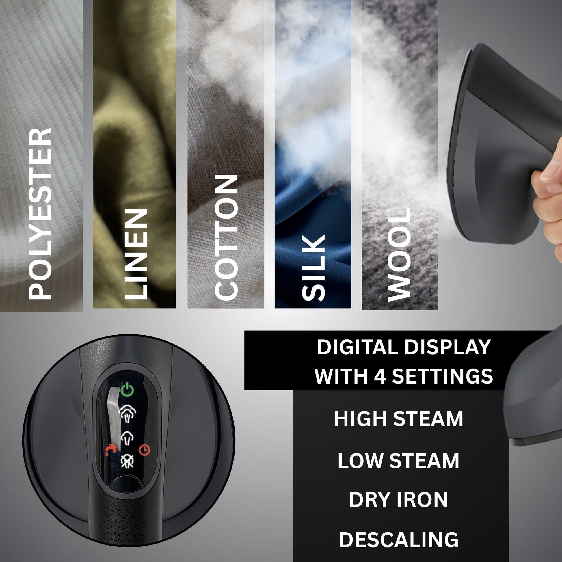 True & Tidy DuoPress XL Iron & Steamer