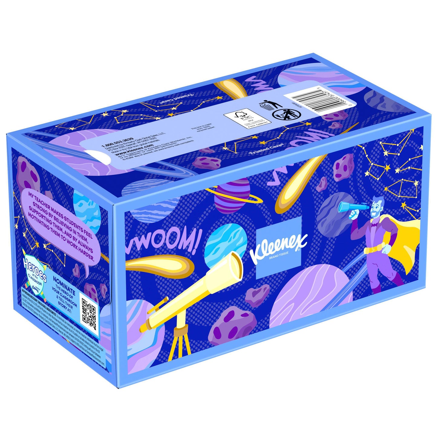 KLEENEX TRUSTED CARE FACIAL TISSUE 10/230 CT 2PLY