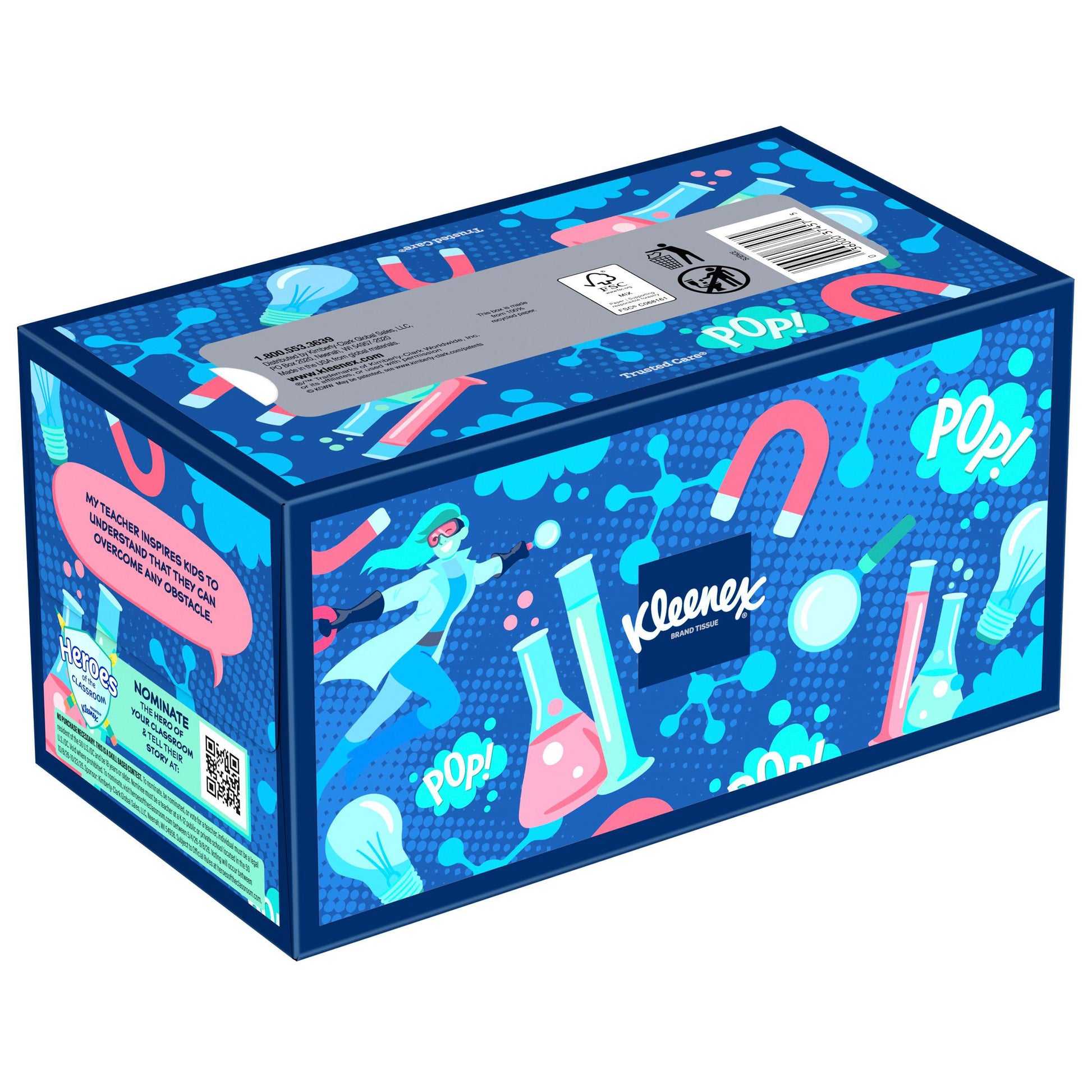 KLEENEX TRUSTED CARE FACIAL TISSUE 10/230 CT 2PLY