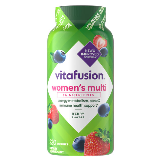 VITAFUSION WOMEN'S MULTIVITAMIN GUMMIES 220 COUNT
