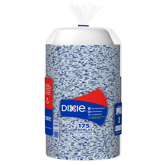 DIXIE 12 OZ PAPER BOWL 175 CT