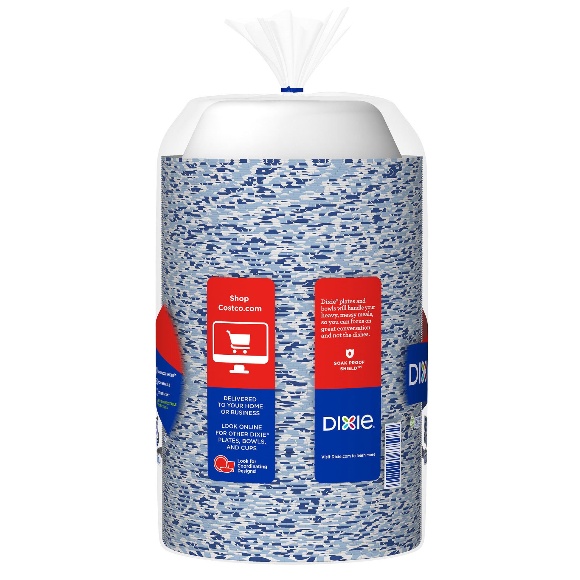 DIXIE 12 OZ PAPER BOWL 175 CT