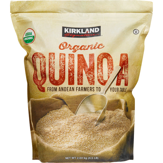 KIRKLAND SIGNATURE ORGANIC QUINOA 4.5 LB