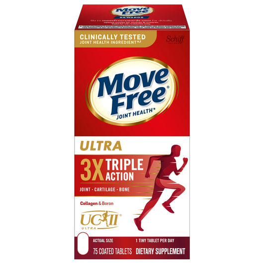 SCHIFF MOVE FREE ULTRA TRIPLE ACTION 75 TABLETS
