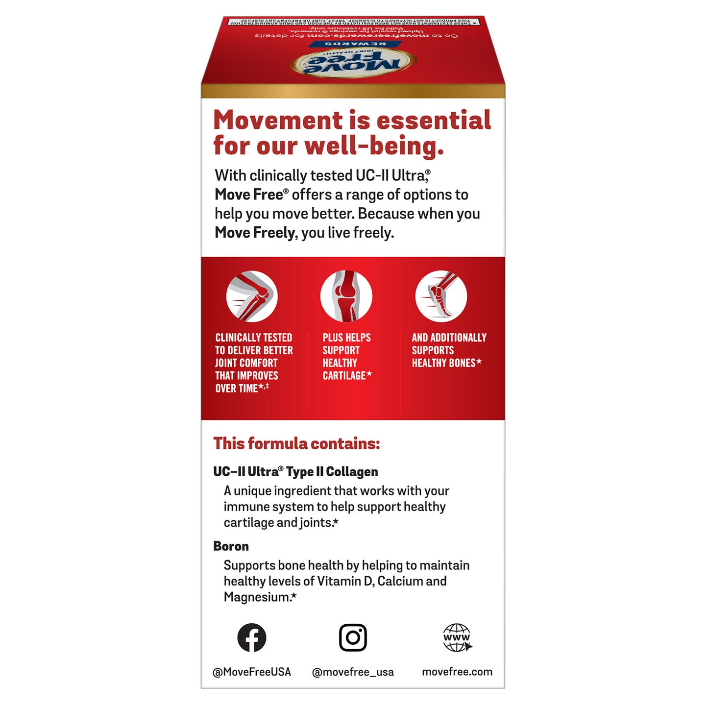 SCHIFF MOVE FREE ULTRA TRIPLE ACTION 75 TABLETS
