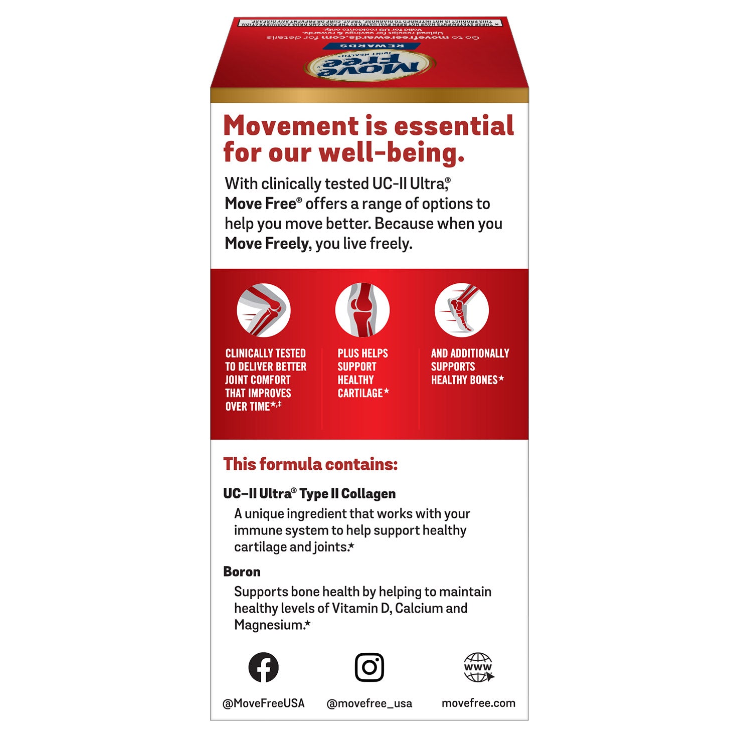 SCHIFF MOVE FREE ULTRA TRIPLE ACTION 75 TABLETS