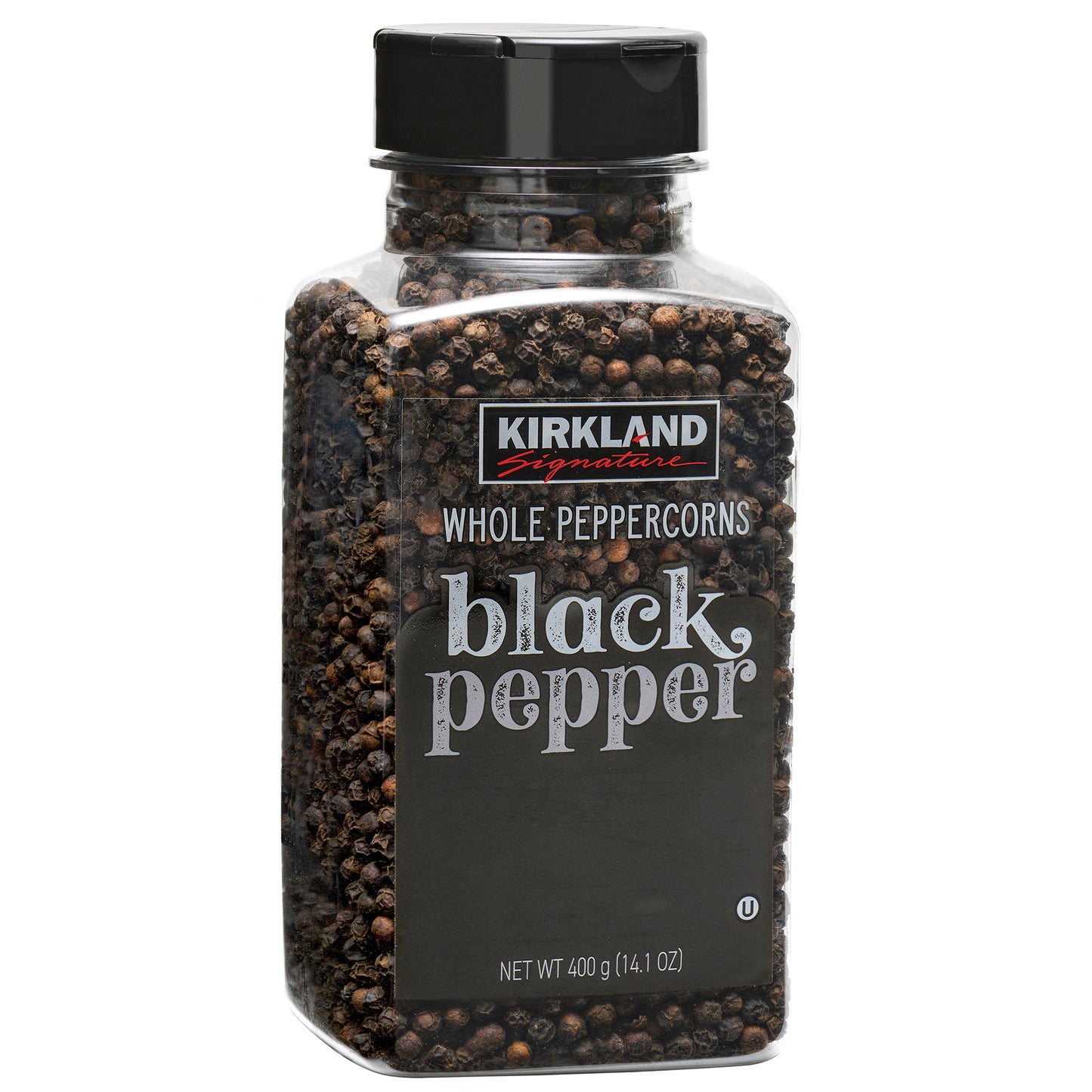 KIRKLAND SIGNATURE WHOLE BLACK PEPPERCORN 14.1 OZ