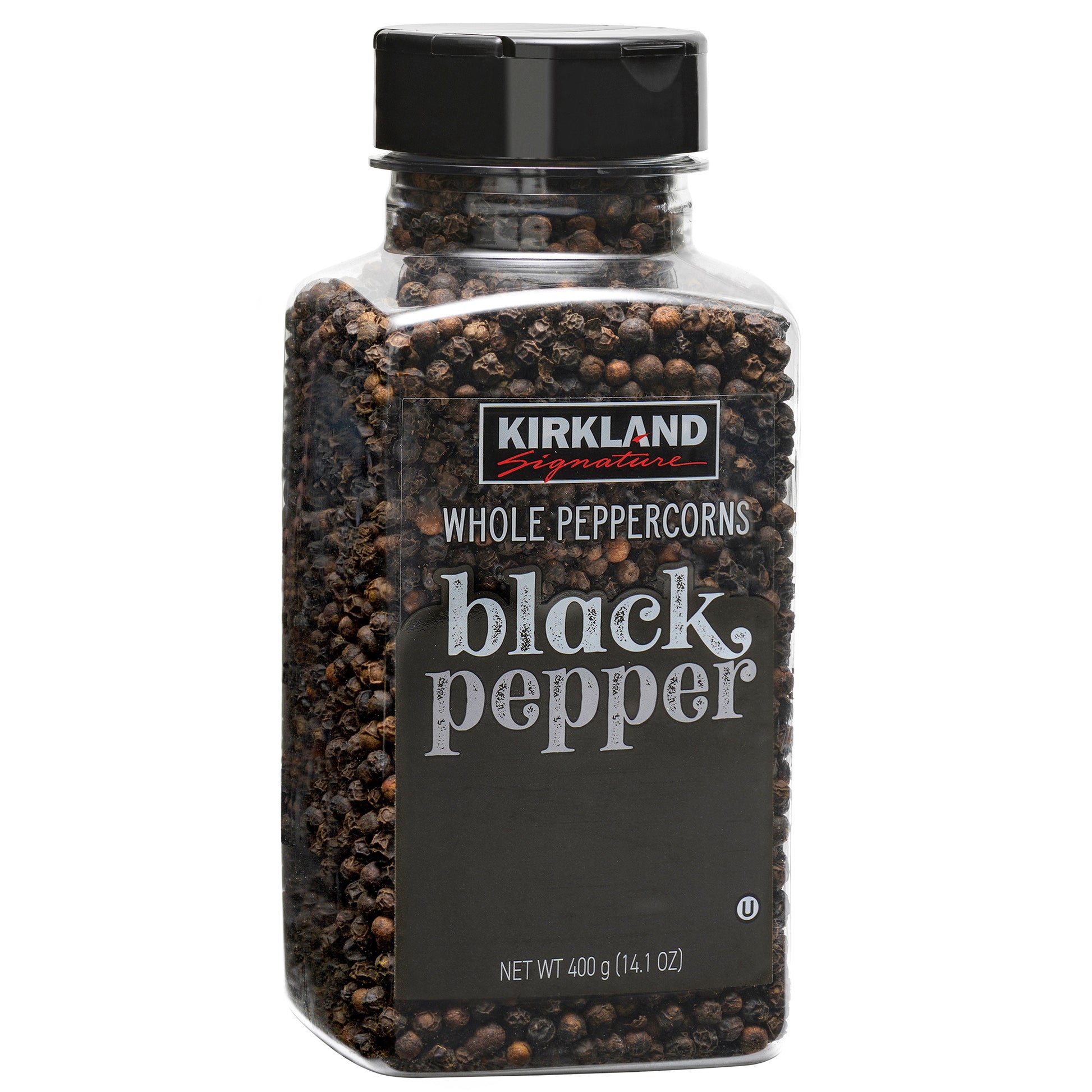 KIRKLAND SIGNATURE WHOLE BLACK PEPPERCORN 14.1 OZ
