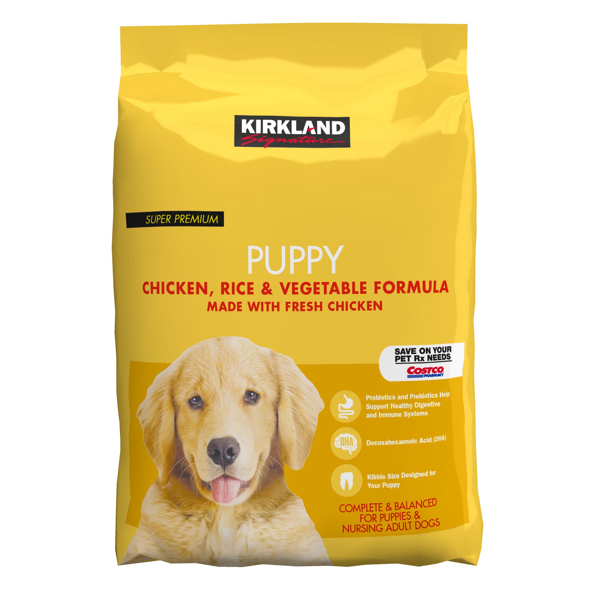 KS NATURÉ'S DOMAIN CHICKEN & PEA PUPPY FOOD 20 LB