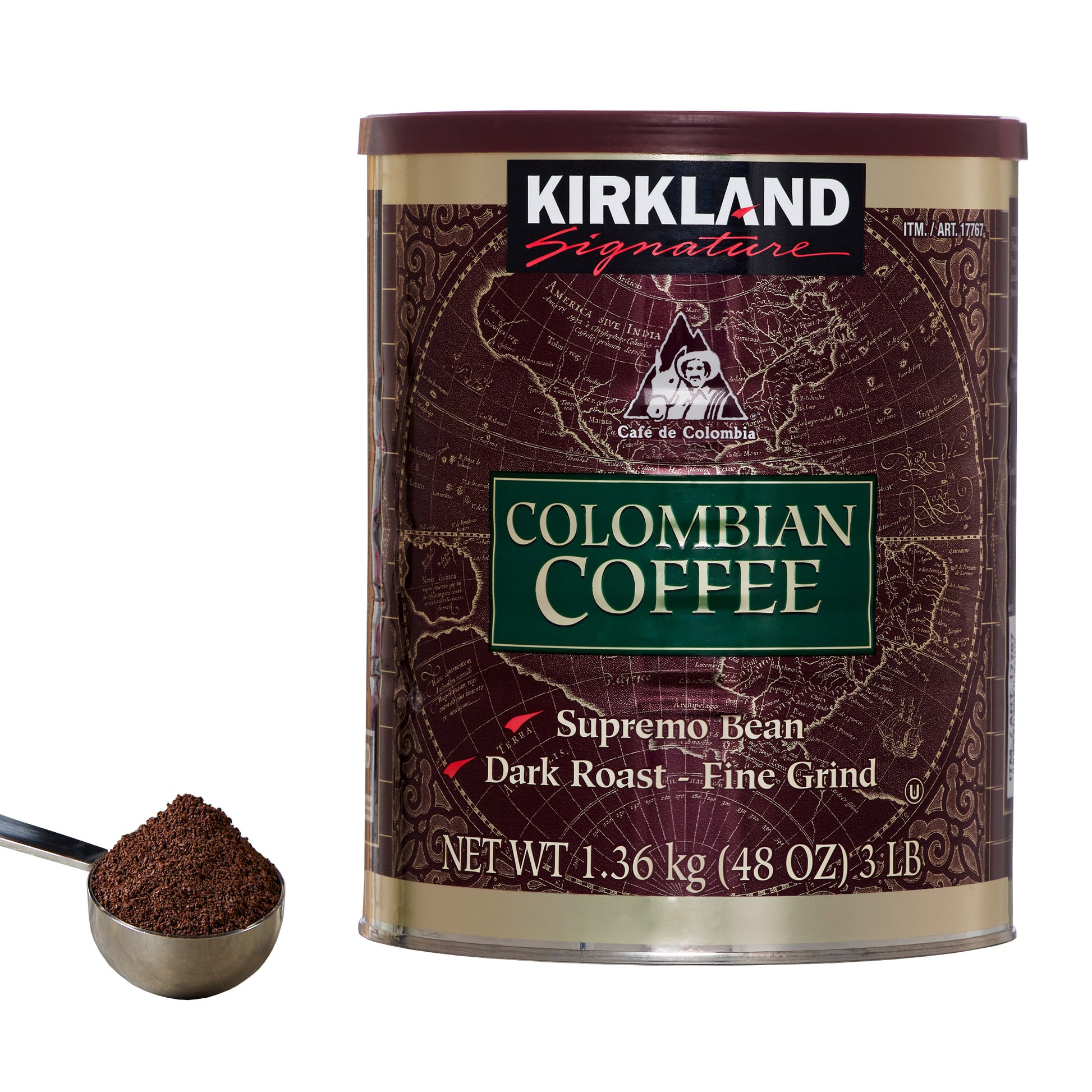 KIRKLAND SIGNATURE COLOMBIAN COFFEE 3 LB